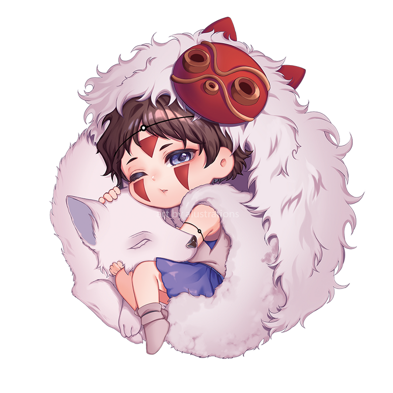 Princess Mononoke - Chibi